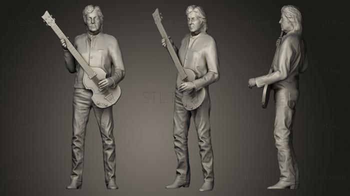 3D model Paul Mc Cartney (STL)